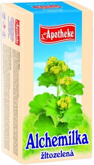 Apotheke Čaj alchemilka žltozelená 20x1,5g 20 x 1.5 g