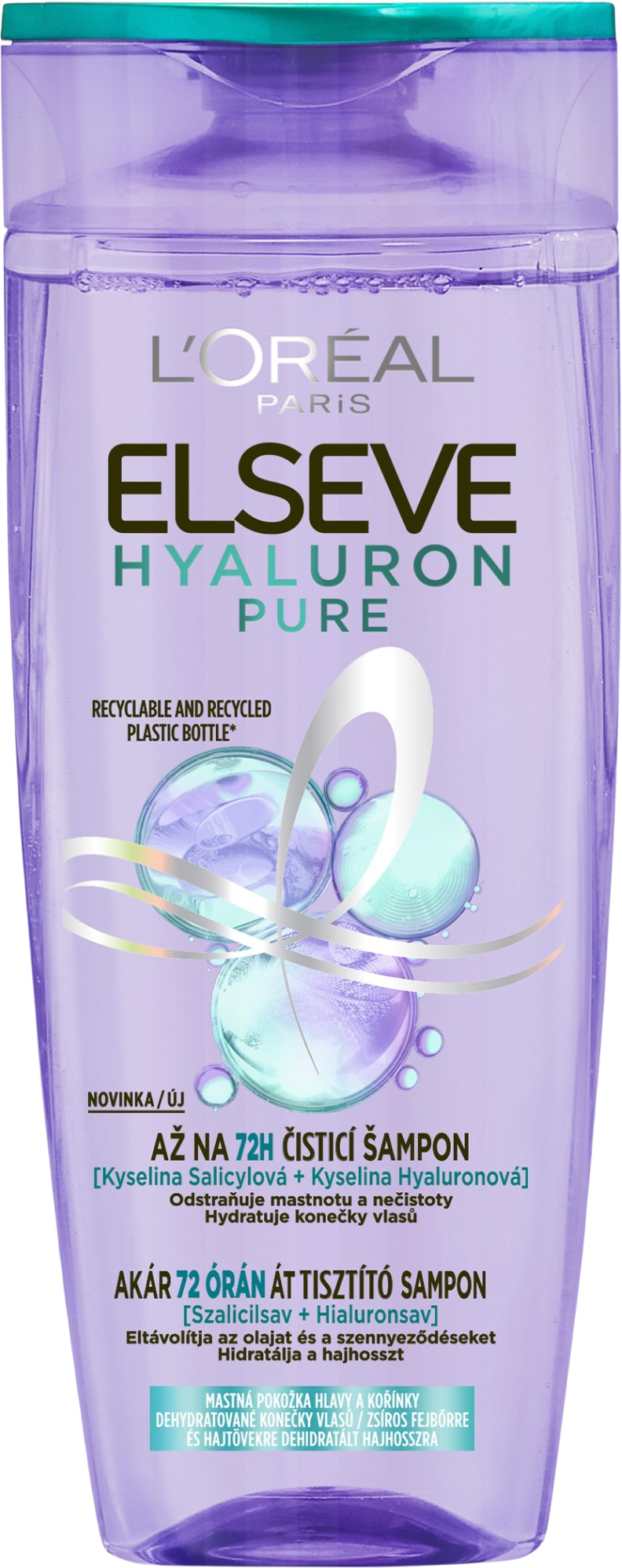 L'Oréal Paris Elseve Elseve Hyaluron Pure šampón 400 ml