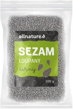 Allnature Sezam čierny, 100 g