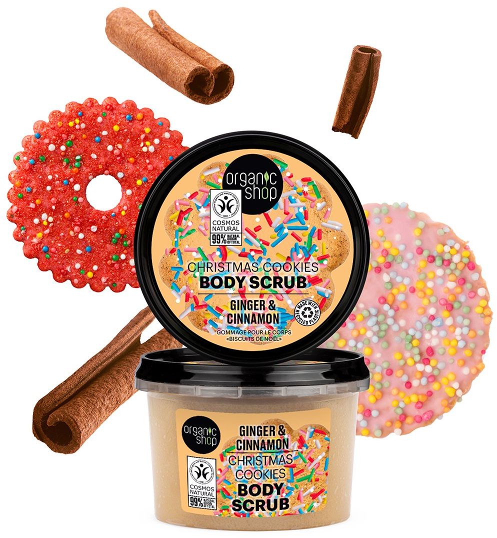 Organic Shop Telový peeling Vianočné pečivo 250 ml