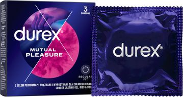 Durex Kondómy Mutual Pleasure 3 ks