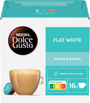 Nescafé Dolce Gusto® Flat White kávové kapsule 16 ks