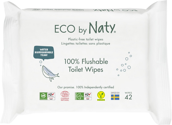 Eco by Naty Obrúsky vlhčené toaletné 42 ks