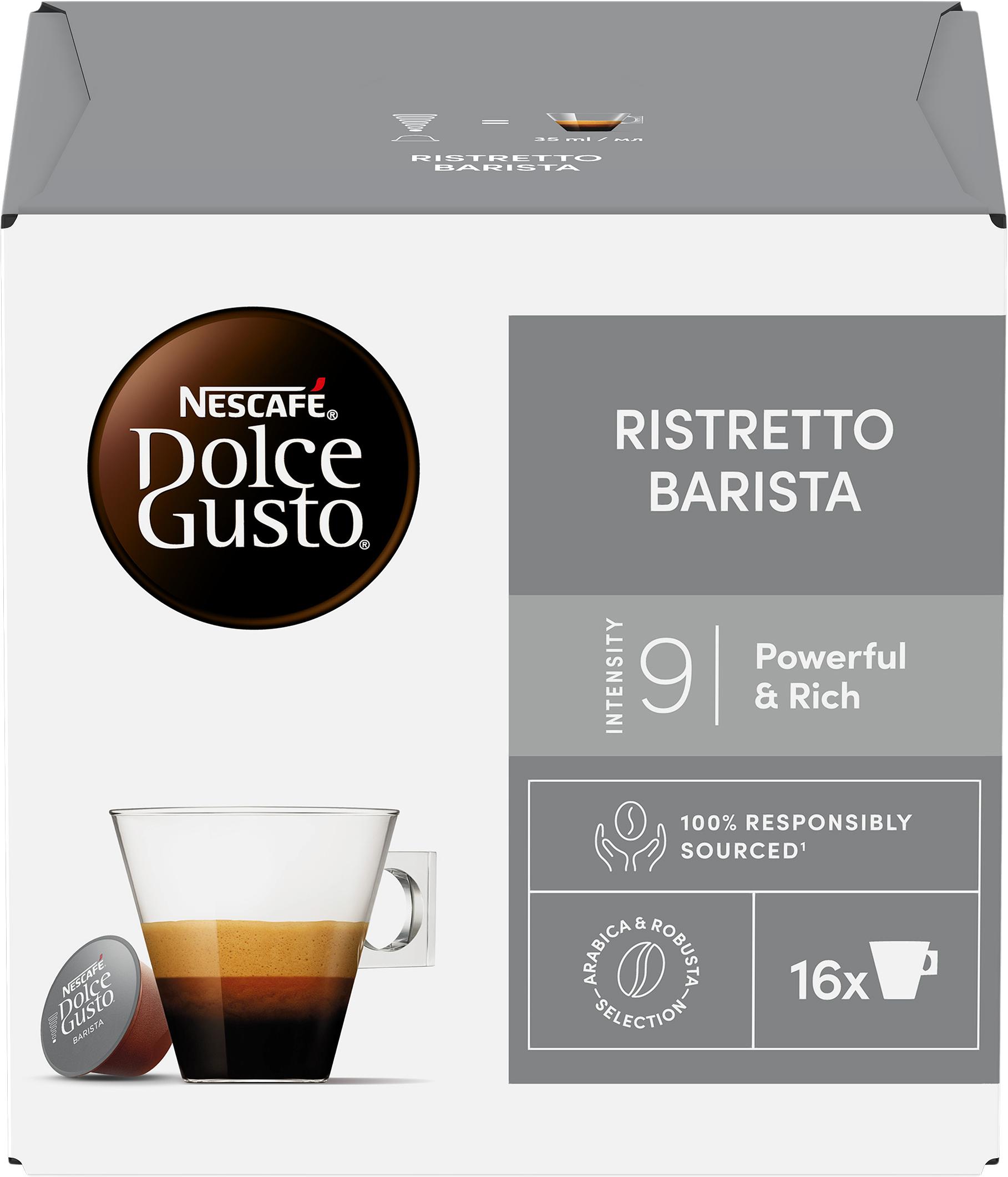 Nescafé Dolce Gusto Ristretto Barista – kávové kapsule 16 ks
