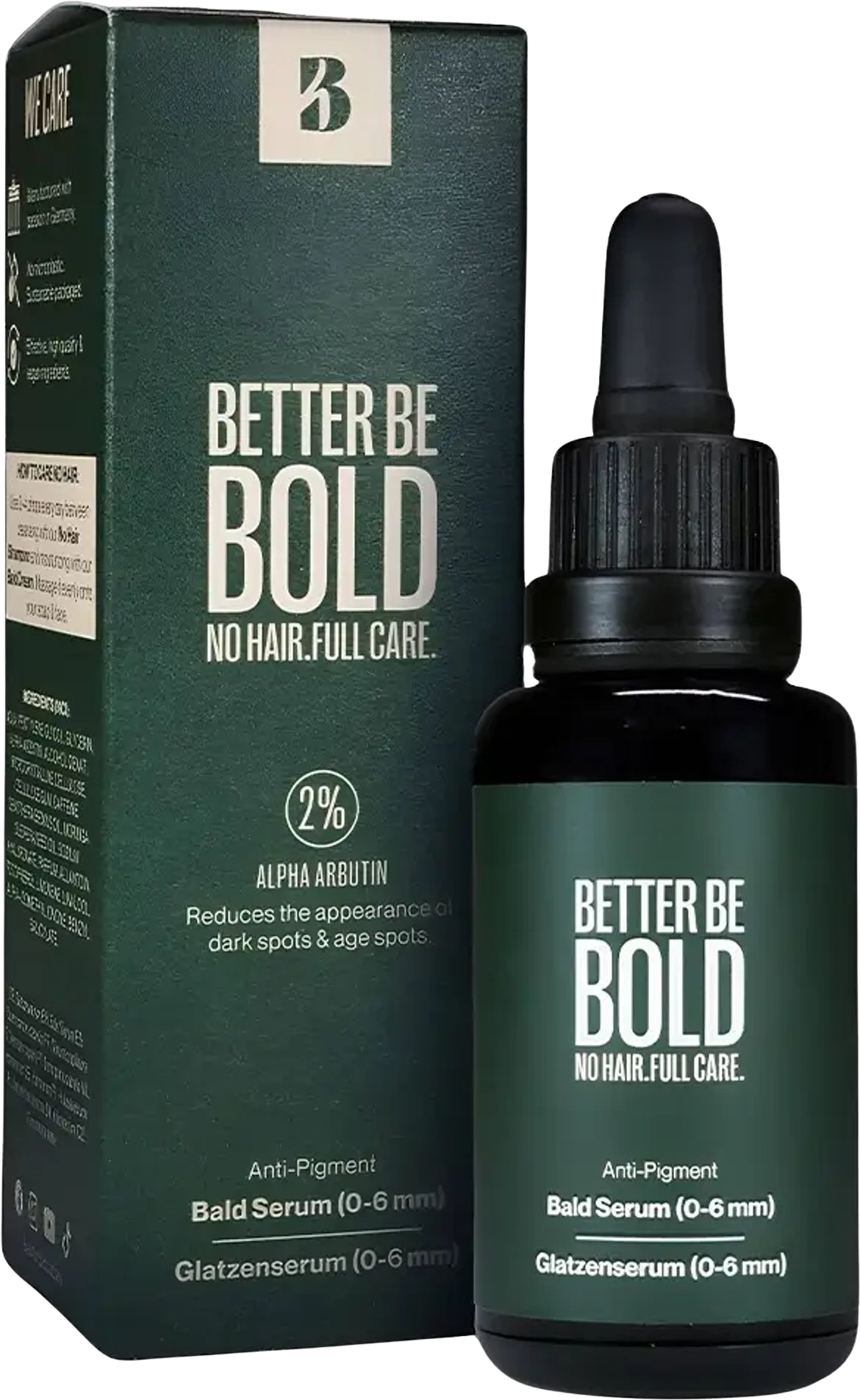Better be bold Anti-Pigment Sérum pre zdravú kožu na hlave 30 ml