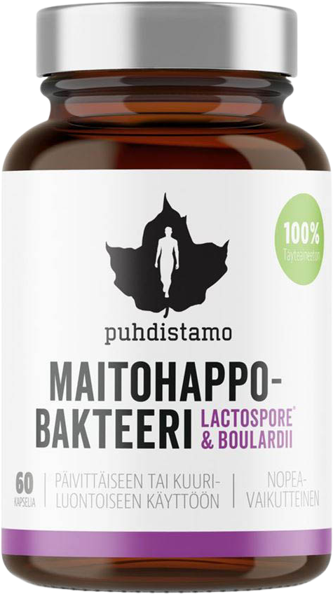 Puhdistamo Lactic Acid Bacteria Boulardii 60 kapsúl