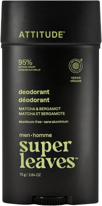 Attitude Pánsky dezodorant Super leaves Matcha & Bergamot 75 g