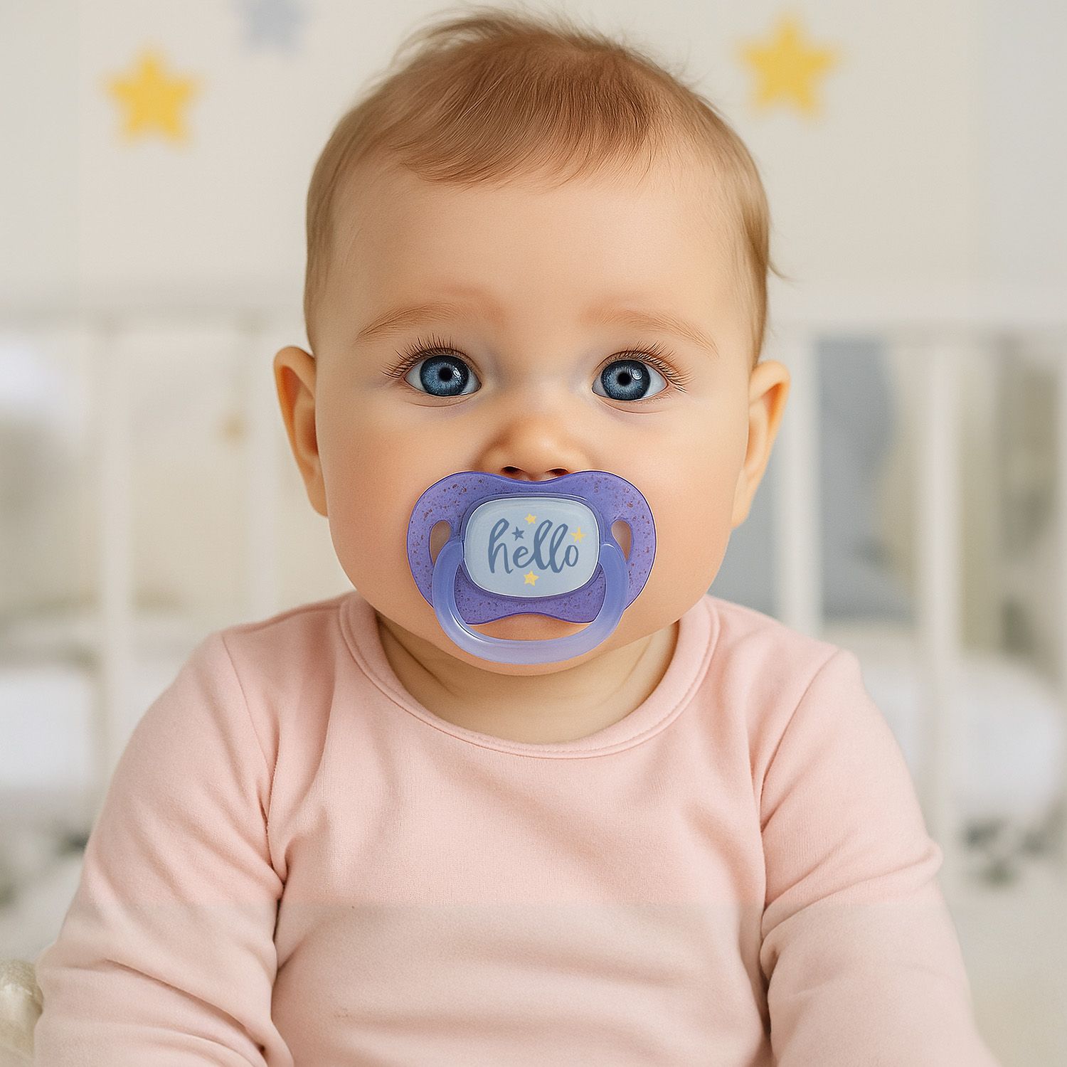 Canpol babies Cumlík svietiaci silikónový simetrický NIGHTGLOW 18m+ chlapec 2 ks
