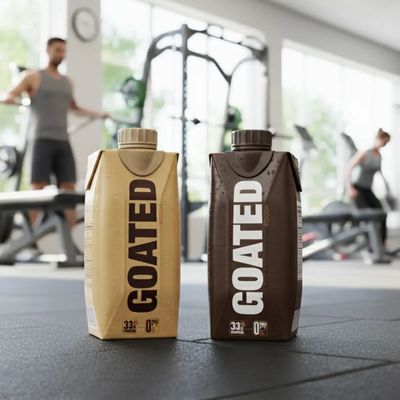 Goated Proteínový nápoj vanilka 330 ml
