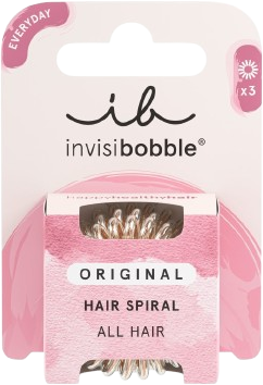 Invisibobble Original Bronze Me Pretty, Gumička do vlasov 3 ks