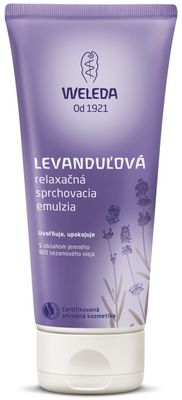 Weleda Levanduľová relaxačná sprchovacia emulzia 200 ml