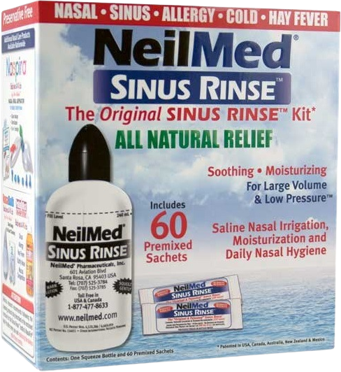 NeilMed Sinus Rinse Isotonic + 60 vreciek 240 ml