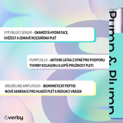 Erboristica Everby Pump & Plump Vyplňujúce a obnovujúce pleťové sérum 14 ml