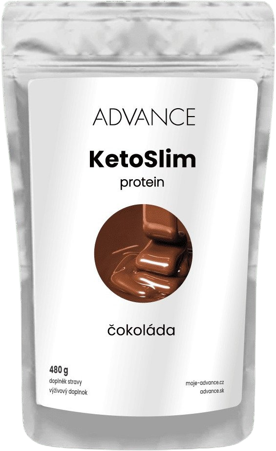 ADVANCE KetoSlim čokoláda - proteín 480 g
