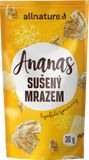 Allnature Ananás sušený mrazom kúsky 30 g