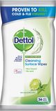 Dettol Antibakteriálne utierky Limetka & Mäta, 36 ks
