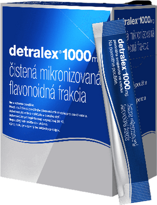 Detralex 1000 mg perorálna suspenzia vo vrecku 30 ks