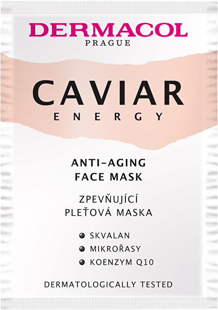 Dermacol Caviar energy pleťová maska 2 x 8 ml