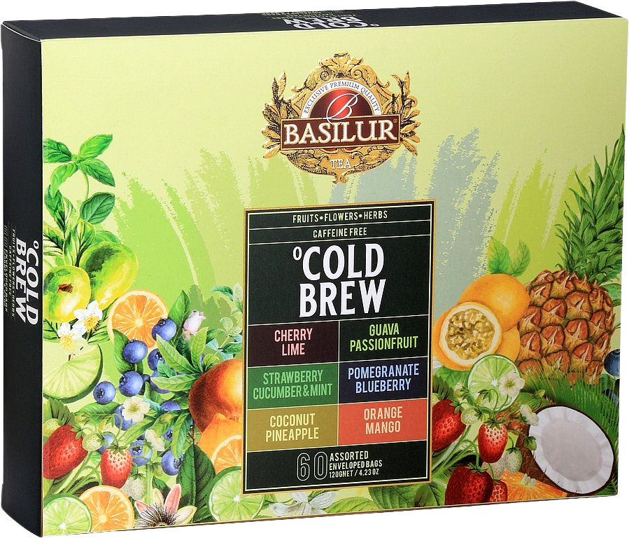 Basilur Cold Brew Assorted papír 60 x 2 g