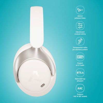 LAMAX HighComfort2 ANC White