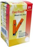 EasyTouch Prúžky-kyselina močová 25 ks