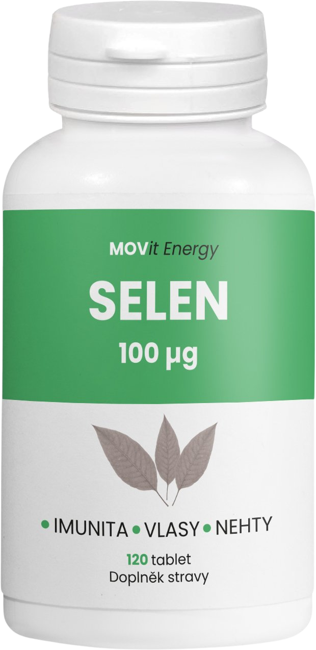 MOVit Energy Selen 100 mcg 120 tabliet