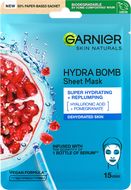 Garnier Skin Naturals hydratačná a vyplňujúca textilná maska s výťažkom z granatového jablka, 28 g
