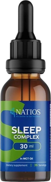 Natios Sleep Complex, Bylinné kvapky v MCT oleji 30 ml