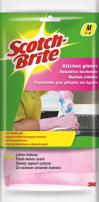 3M Scotch-Brite® Ultra Sensitive kuchynské rukavice, citrónová vôňa 1 ks