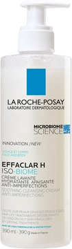 La Roche-Posay Effaclar H Iso-Biome Upokojujúci čistiaci krém proti nedokonalostiam 390 ml
