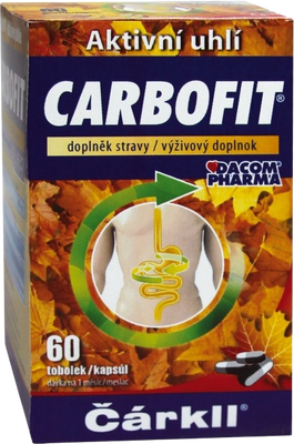 Carbofit Čárkll 60 kapsúl