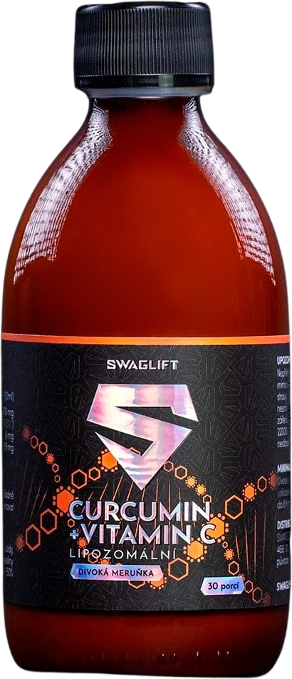 Swaglift Lipozomálna Curcumin + Vitamín C 300 ml