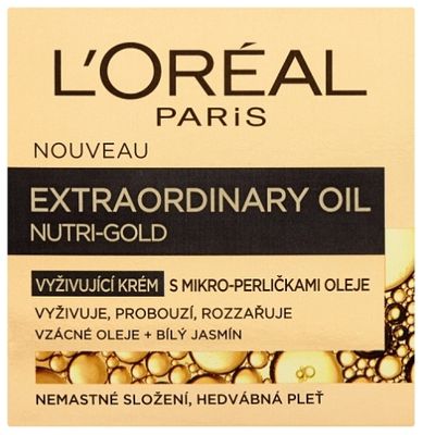 L'Oréal Paris Extraordinary Oil Nutri-Gold Vyživujúci krém 50 ml