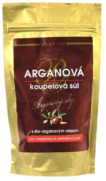 Body Tip Soľ do kúpeľa s BIO arganovým olejom 300 g