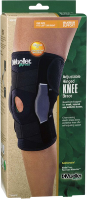 Mueller ® Green, Adjustable Hinged Knee Brace, ortéza na koleno, uni
