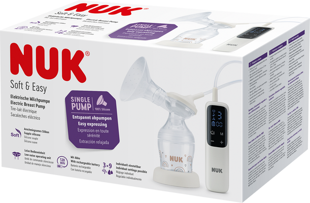 Nuk Soft & Easy elektrická prsná pumpa