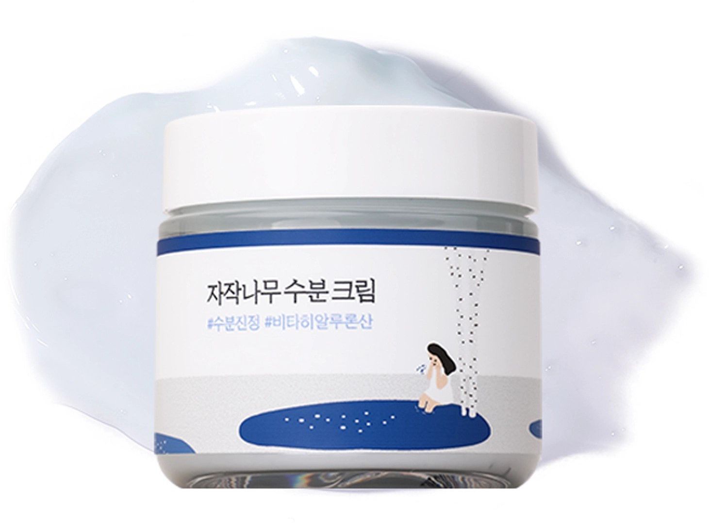 Round Lab Birch Juice Moisturizing Cream - Hydratačný krém s brezovou šťavou 80 ml