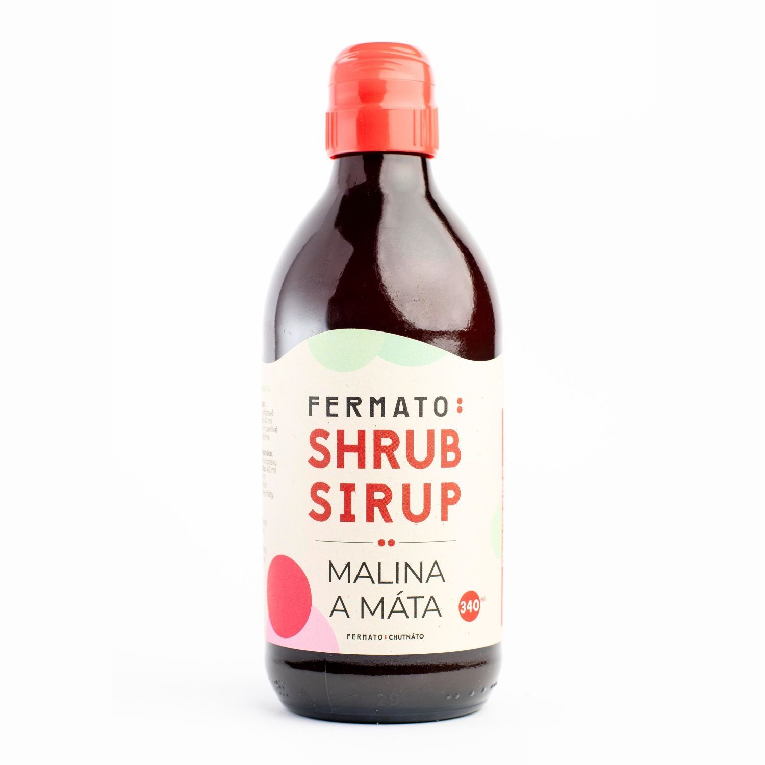 Fermato Shrub sirup - Malina a mäta 340 ml