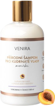 Venira prírodný šampón pre kučeravé vlasy marhuľa 300 ml