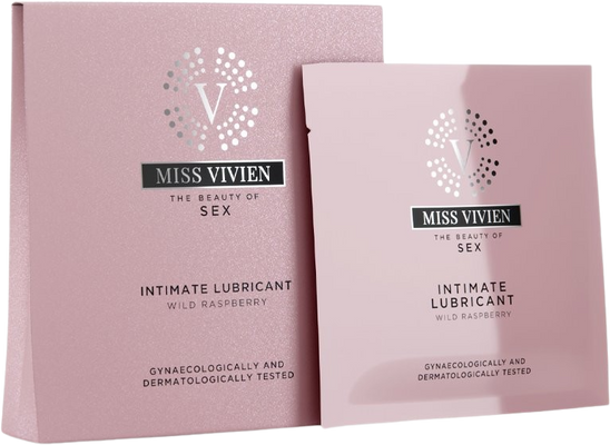 Miss Vivien Intimný lubrikant malina 3 x 6 ml