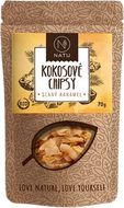 Natu Kokosové chipsy slaný karamel BIO 70 g