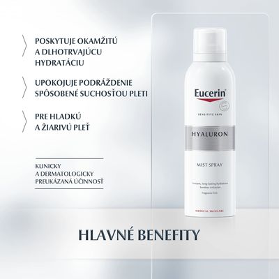 Eucerin Hyaluron Hyalurónová hydratačná hmla 150 ml