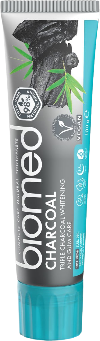 Biomed Charcoal Zubná pasta s prírodným uhlím 100 g