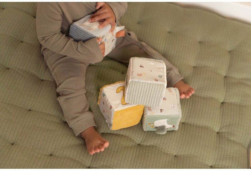 Little Dutch Súprava plyšových kociek Farma