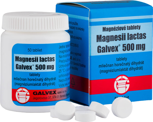 Galvex Magnesii lactas 50 tabliet