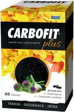 Carbofit Plus 60 kapsúl