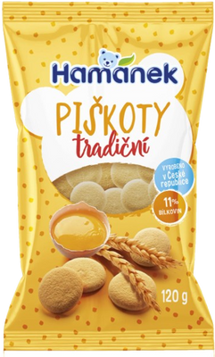 Hamánek Tradičné piškóty 120 g