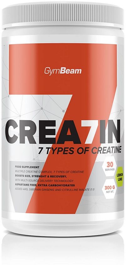 GymBeam Crea7in 300 g lemon lime 500 g