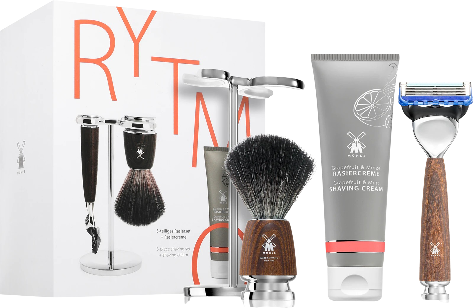 Mühle Gift Set na holenie tváre Rytmo
