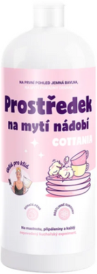 Úklid pro klid Prostriedok na umývanie riadu Cottania 1 l